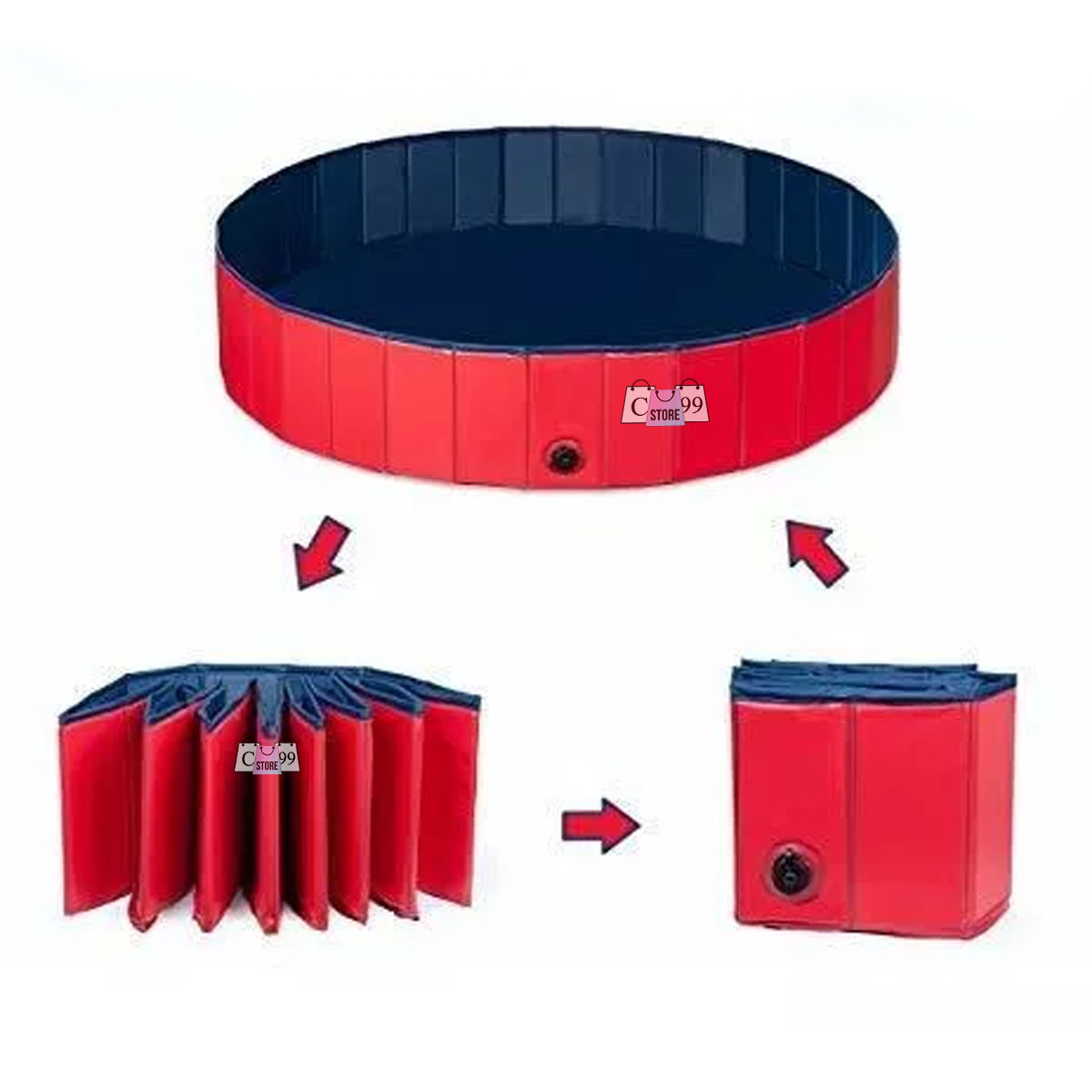 Miniatura 5 de Piscina Para Mascotas y Niños 80Cm